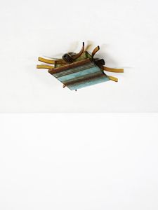 POLI ALBANO (n. 1935) - Lampada a plafoniera per Poliarte, Verona