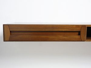 MANIFATTURA ITALIANA : Consolle pensile  - Asta Asta 443 | DESIGN E ARTI DECORATIVE DEL NOVECENTO Online - Associazione Nazionale - Case d'Asta italiane