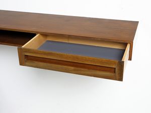 MANIFATTURA ITALIANA : Consolle pensile  - Asta Asta 443 | DESIGN E ARTI DECORATIVE DEL NOVECENTO Online - Associazione Nazionale - Case d'Asta italiane