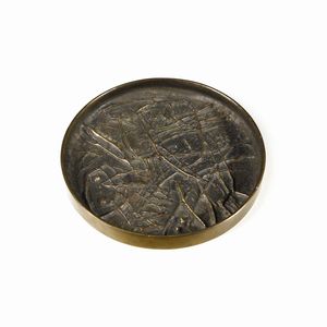 POMODORO GIO (1930-2002) & ARNALDO (n. 1926) - Piatto per Il Sestante, Milano