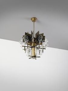 SCIOLARI GAETANO  (1927 - 1994) - Lampada a sospensione