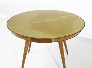 PONTI GIO (1891 - 1979) : attribuito. Tavolo da gioco probabile esecuzione Casa Moderna, Milano  - Asta Asta 443 | DESIGN E ARTI DECORATIVE DEL NOVECENTO Online - Associazione Nazionale - Case d'Asta italiane
