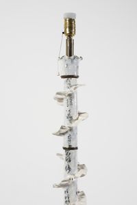 PONTI GIO (1891 - 1979) : attribuito. Lampada da terra manifattura Luigi Zortea, Bassano del Grappa  - Asta Asta 443 | DESIGN E ARTI DECORATIVE DEL NOVECENTO Online - Associazione Nazionale - Case d'Asta italiane