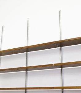 BORSANI OSVALDO (1911 - 1985) : Libreria mod. E22 per Tecno, Varedo  - Asta Asta 443 | DESIGN E ARTI DECORATIVE DEL NOVECENTO Online - Associazione Nazionale - Case d'Asta italiane