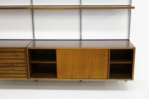 BORSANI OSVALDO (1911 - 1985) : Libreria mod. E22 per Tecno, Varedo  - Asta Asta 443 | DESIGN E ARTI DECORATIVE DEL NOVECENTO Online - Associazione Nazionale - Case d'Asta italiane