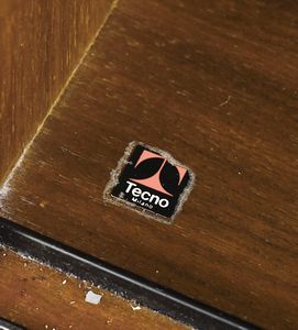 BORSANI OSVALDO (1911 - 1985) : Libreria mod. E22 per Tecno, Varedo  - Asta Asta 443 | DESIGN E ARTI DECORATIVE DEL NOVECENTO Online - Associazione Nazionale - Case d'Asta italiane