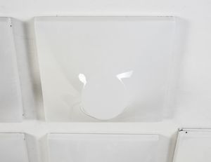 CHIGGIO ENNIO (1938 - 2020) : Sette lampade da parete per Emmezeta, Padova  - Asta Asta 443 | DESIGN E ARTI DECORATIVE DEL NOVECENTO Online - Associazione Nazionale - Case d'Asta italiane