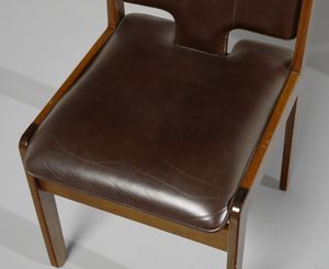 MANIFATTURA ITALIANA : Otto sedie  - Asta Asta 443 | DESIGN E ARTI DECORATIVE DEL NOVECENTO Online - Associazione Nazionale - Case d'Asta italiane