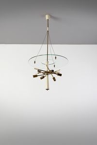 BIANCARDI & JORDAN - Lampada a sospensione a sei luci