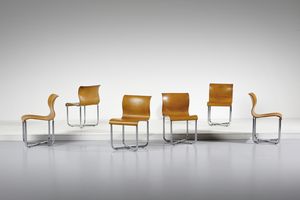 SARTORI FRANZ T.  (n. 1927) - Sei sedie mod. Lavinia