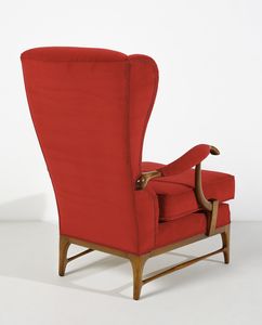 FRAMAR (FRATELLI MARELLI) : Poltrona bergere, Italia  - Asta Asta 443 | DESIGN E ARTI DECORATIVE DEL NOVECENTO Online - Associazione Nazionale - Case d'Asta italiane