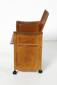 AGNOLI TITO (1931 - 2012) : Quattro poltroncine mod. Korium per Matteo Grassi, Italia  - Asta Asta 443 | DESIGN E ARTI DECORATIVE DEL NOVECENTO Online - Associazione Nazionale - Case d'Asta italiane