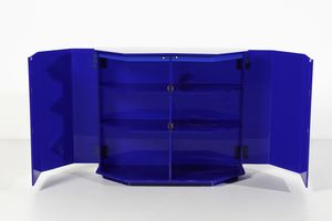 MANIFATTURA ITALIANA : Mobile con interno illuminato  - Asta Asta 443 | DESIGN E ARTI DECORATIVE DEL NOVECENTO Online - Associazione Nazionale - Case d'Asta italiane