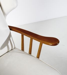 PARISI ICO (1916 - 1996) : Poltrona esecuzione Ariberto Colombo, Cant�  - Asta Asta 443 | DESIGN E ARTI DECORATIVE DEL NOVECENTO Online - Associazione Nazionale - Case d'Asta italiane