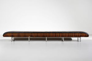 MANIFATTURA ITALIANA : Panca  - Asta Asta 443 | DESIGN E ARTI DECORATIVE DEL NOVECENTO Online - Associazione Nazionale - Case d'Asta italiane