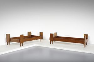 MANIFATTURA ITALIANA - Coppia di letti singoli