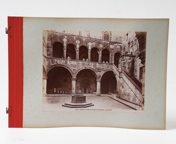 Raccolta di fotografie all'albumina Album con vedute di Genova, Pisa, Siena, Firenze, Torino, e dintorni  - Asta Libri antichi e rari, Stampe, Vedute e Mappe - Associazione Nazionale - Case d'Asta italiane