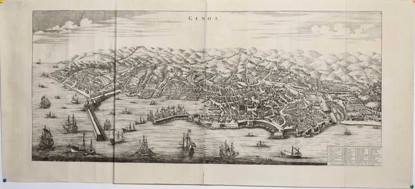 Pierre Mortier (1671-1711) Genoa... Amsterdam 1704-1724 circa  - Asta Libri antichi e rari, Stampe, Vedute e Mappe - Associazione Nazionale - Case d'Asta italiane