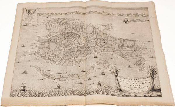 Vander AA Peter Nova et accuratissima Venetiarum urbis tabula topographica... Leida 1725 circa  - Asta Libri antichi e rari, Stampe, Vedute e Mappe - Associazione Nazionale - Case d'Asta italiane