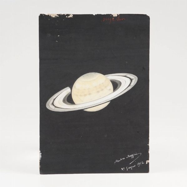 Mentore Maggini (1890-1941) Cinque raffinati disegni a china e acquerello... 1911-1912-1936-1937  - Asta Libri antichi e rari, Stampe, Vedute e Mappe - Associazione Nazionale - Case d'Asta italiane