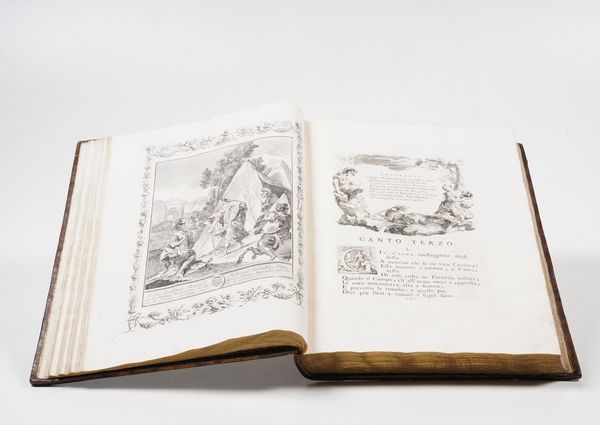 Tasso Torquato La Gerusalemme Liberata di Torquato Tasso con le figure di Gian Batista Piazzetta alla Sacra Real Maestà di Maria Teresa d'Austria... In Venezia, Gian Battista Albrizzi, 1745  - Asta Libri antichi e rari, Stampe, Vedute e Mappe - Associazione Nazionale - Case d'Asta italiane