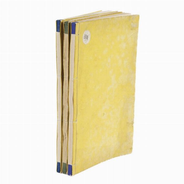 Hokusai Katsushika (1760-1849) Cento vedute del Monte Fuji parte I - II - III  - Asta Libri antichi e rari, Stampe, Vedute e Mappe - Associazione Nazionale - Case d'Asta italiane