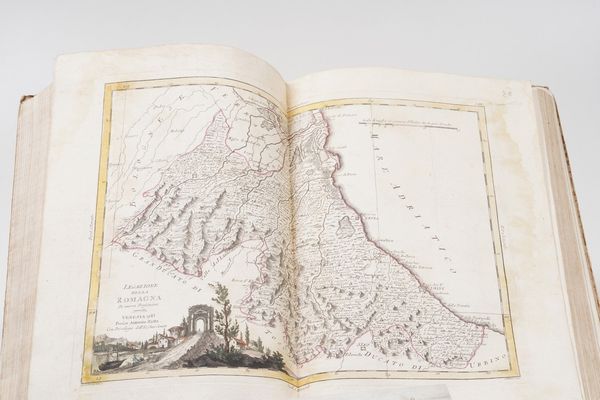 Zatta Antonio Atlante novissimo illustrato ed accresciuto sulle osservazioni e scoperte fatte dai pi celebri e pi recenti geografi...In Venezia, presso Antonio Zatta,1775 - 1785. Quattro tomi.  - Asta Libri antichi e rari, Stampe, Vedute e Mappe - Associazione Nazionale - Case d'Asta italiane
