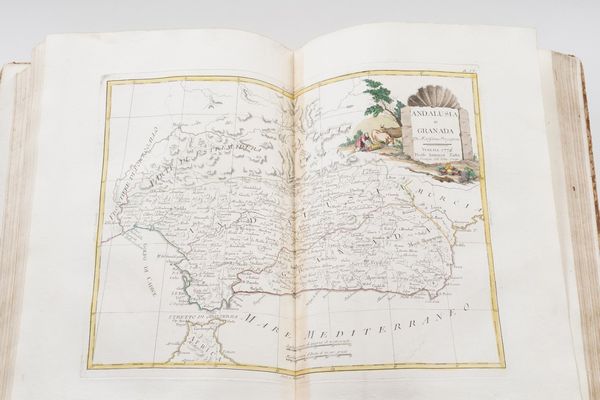 Zatta Antonio Atlante novissimo illustrato ed accresciuto sulle osservazioni e scoperte fatte dai pi celebri e pi recenti geografi...In Venezia, presso Antonio Zatta,1775 - 1785. Quattro tomi.  - Asta Libri antichi e rari, Stampe, Vedute e Mappe - Associazione Nazionale - Case d'Asta italiane