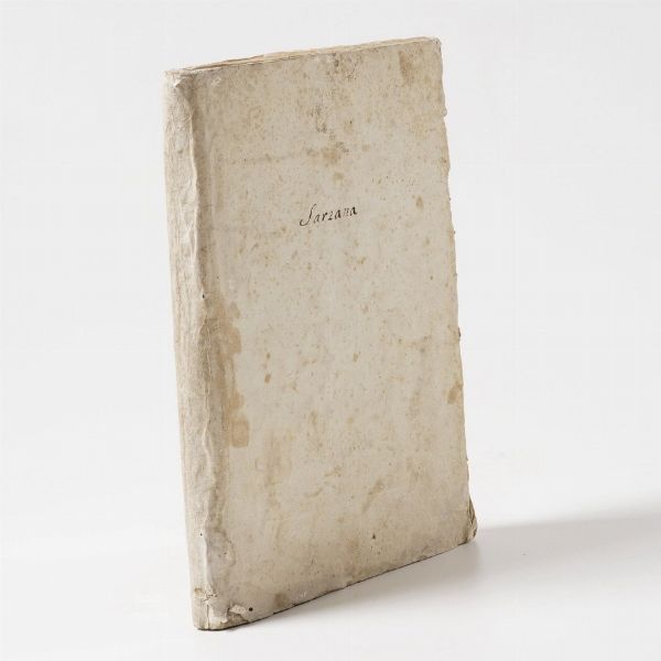 Genova-giuridica-economia. Umile rimostranza difensiva per la citt di Sarzana contro la nuova legge del porto franco di Genova... In Lucca per Domenico Ciuffetti 1729.  - Asta Libri antichi e rari, Stampe, Vedute e Mappe - Associazione Nazionale - Case d'Asta italiane