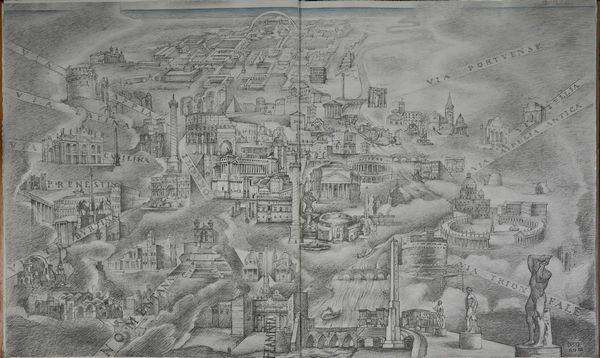 Bucci Anselmo Esposizione universale Roma 1942 (Prototipo)  - Asta Libri antichi e rari, Stampe, Vedute e Mappe - Associazione Nazionale - Case d'Asta italiane