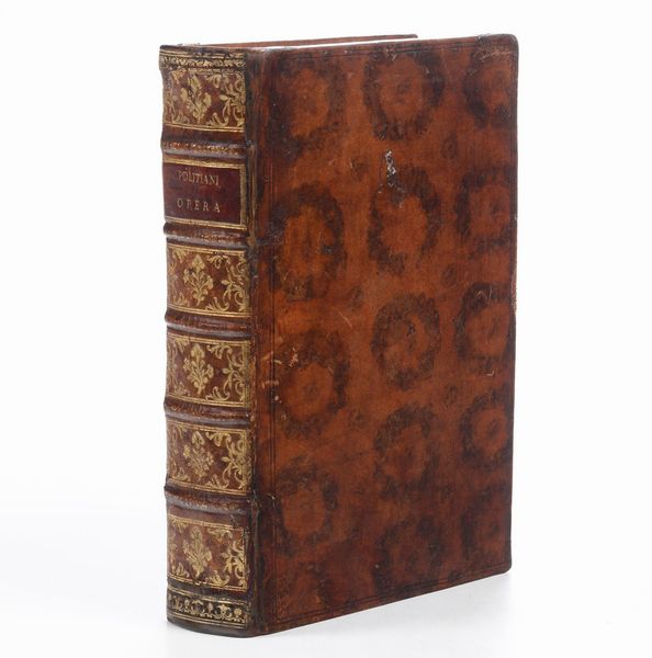 Poliziano Angelo : Poliziano Angelo Omnia opera Angeli Politiani...Venezia, Aldus,1498  - Asta Libri antichi e rari, Stampe, Vedute e Mappe - Associazione Nazionale - Case d'Asta italiane