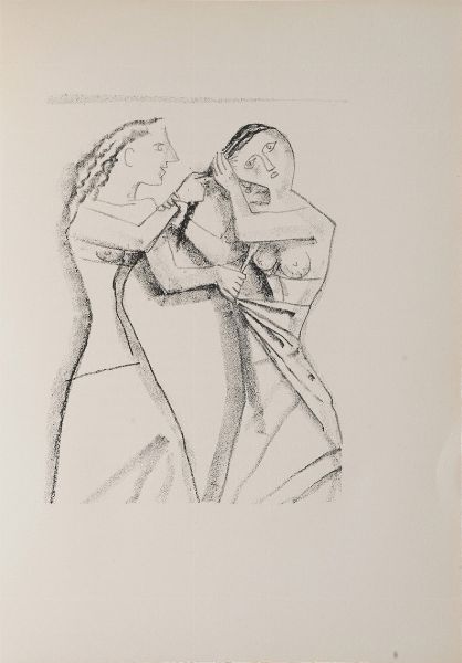 Gide Andr Theseus... Mardersteig, (Officina Bodoni), 1949.<BR>  - Asta Libri antichi e rari, Stampe, Vedute e Mappe - Associazione Nazionale - Case d'Asta italiane