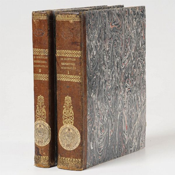 De Dominicis Francesco. Repertorio numismatico per conoscere qualunque moneta greca tanto urbica che dei re...Napoli dalla tipografia Vara, 1826.  - Asta Libri antichi e rari, Stampe, Vedute e Mappe - Associazione Nazionale - Case d'Asta italiane