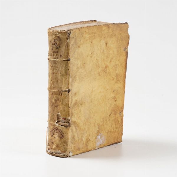 Clavio Cristoforo (Tripolites Theodosius) Theodosii Tripolitae Sphaericorum Libri III<BR>A Christophoro Clavio Bambergensi Societatis Iesu... Roma, Domenico Basa 1586.  - Asta Libri antichi e rari, Stampe, Vedute e Mappe - Associazione Nazionale - Case d'Asta italiane