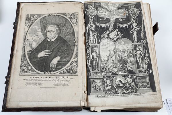 Bibbia Luterana Biblia germanica. Biblia mit der Aulegung...Luneburg, 1650  - Asta Libri antichi e rari, Stampe, Vedute e Mappe - Associazione Nazionale - Case d'Asta italiane