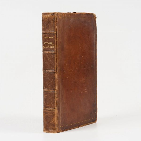 Le Brun, Corneille Voyage au Levant, c'est--dire, dans les principaux endroits de l'Asie Mineure, dans les isles de Chio, Rhodes, Chypre, etc. Delft: Henri de Kroonevelt, 1700  - Asta Libri antichi e rari, Stampe, Vedute e Mappe - Associazione Nazionale - Case d'Asta italiane