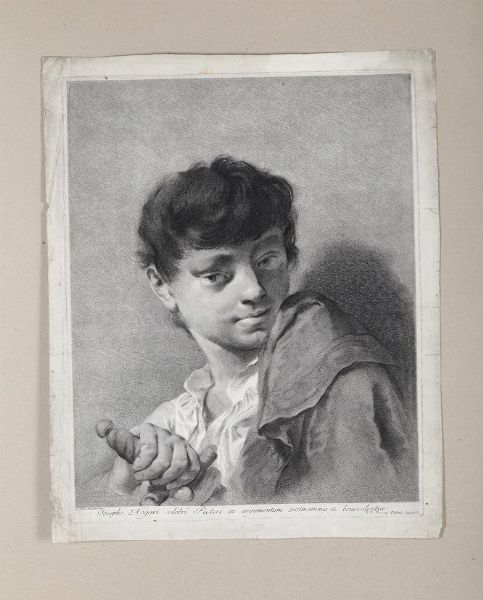 Marco Alvise Pitteri- Giovanni Battista Piazzetta. Josepho Nogari celebri pictori in argomentum aestimationis & benevolentiae.  - Asta Libri antichi e rari, Stampe, Vedute e Mappe - Associazione Nazionale - Case d'Asta italiane