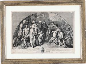 Giovanni Battista Probst <BR> Alessandro IV ispirato dalla beata Vergine approvando lordine dei servi... Augusta 1734 / Il beato Amadio, detto nel secolop Bartolomeo Amid.. Augusta 1727.  - Asta Libri antichi e rari, Stampe, Vedute e Mappe - Associazione Nazionale - Case d'Asta italiane