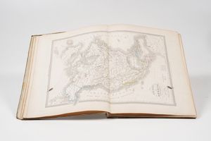 Maggie e Cassella Atlante universale di geografia antica e moderna. Torino, Maggi, senza data, ma dopo il 1854  - Asta Libri antichi e rari, Stampe, Vedute e Mappe - Associazione Nazionale - Case d'Asta italiane