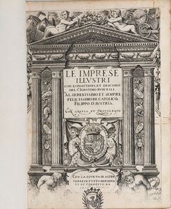 Gerolamo Ruscelli - Gerolamo Ruscelli Le imprese illustri in Venezia appresso Comin Da Trino di Monferrato, 1572.