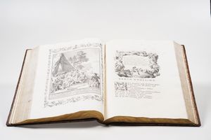 Tasso Torquato La Gerusalemme Liberata di Torquato Tasso con le figure di Gian Batista Piazzetta alla Sacra Real Maestà di Maria Teresa d'Austria... In Venezia, Gian Battista Albrizzi, 1745  - Asta Libri antichi e rari, Stampe, Vedute e Mappe - Associazione Nazionale - Case d'Asta italiane