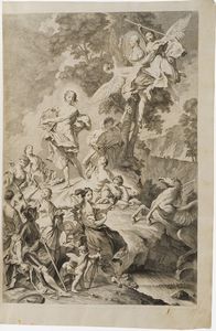 Tasso Torquato La Gerusalemme Liberata di Torquato Tasso con le figure di Gian Batista Piazzetta alla Sacra Real Maestà di Maria Teresa d'Austria... In Venezia, Gian Battista Albrizzi, 1745  - Asta Libri antichi e rari, Stampe, Vedute e Mappe - Associazione Nazionale - Case d'Asta italiane