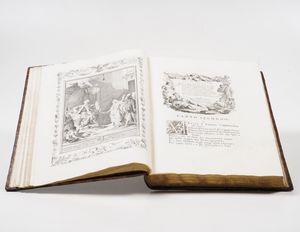 Tasso Torquato La Gerusalemme Liberata di Torquato Tasso con le figure di Gian Batista Piazzetta alla Sacra Real Maestà di Maria Teresa d'Austria... In Venezia, Gian Battista Albrizzi, 1745  - Asta Libri antichi e rari, Stampe, Vedute e Mappe - Associazione Nazionale - Case d'Asta italiane
