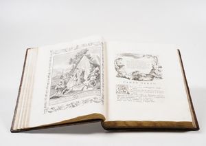 Tasso Torquato La Gerusalemme Liberata di Torquato Tasso con le figure di Gian Batista Piazzetta alla Sacra Real Maestà di Maria Teresa d'Austria... In Venezia, Gian Battista Albrizzi, 1745  - Asta Libri antichi e rari, Stampe, Vedute e Mappe - Associazione Nazionale - Case d'Asta italiane
