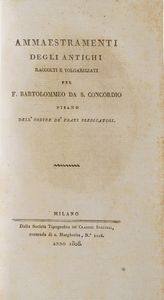 Classici Italiani - edizione del secolo XIX Raccolta di Classici Italiani, stampati a Milano nella prima met del secolo XIX dalla Societ tipografica dei Classici Italiani. Sono presenti 168 tomi.  - Asta Libri antichi e rari, Stampe, Vedute e Mappe - Associazione Nazionale - Case d'Asta italiane