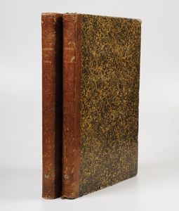 Cicognara Leopoldo - Diedo Antonio - Selva Giannantonio Le fabbriche e i monumenti cospicui di Venezia, illustrati da Leopoldo Cicognani Antonio Diedo e Giannantonio Selva...seconda edizioni con notabili aggiunte e note. Due volumi. Venezia, Giuseppe Antonelli 1838 - 1840.  - Asta Libri antichi e rari, Stampe, Vedute e Mappe - Associazione Nazionale - Case d'Asta italiane