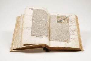 Foresti, Giacomo Filippo (1434-1520) Cronicha de tuto el mondo uulgare. Impresso nella inclita Citta di Venetia : per me Bernardino Rizo de Nouara, 1491 adi 8 de Octobrio  - Asta Libri antichi e rari, Stampe, Vedute e Mappe - Associazione Nazionale - Case d'Asta italiane