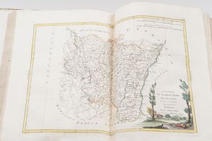 Zatta Antonio Atlante novissimo illustrato ed accresciuto sulle osservazioni e scoperte fatte dai pi celebri e pi recenti geografi...In Venezia, presso Antonio Zatta,1775 - 1785. Quattro tomi.  - Asta Libri antichi e rari, Stampe, Vedute e Mappe - Associazione Nazionale - Case d'Asta italiane