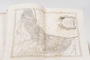 Zatta Antonio Atlante novissimo illustrato ed accresciuto sulle osservazioni e scoperte fatte dai pi celebri e pi recenti geografi...In Venezia, presso Antonio Zatta,1775 - 1785. Quattro tomi.  - Asta Libri antichi e rari, Stampe, Vedute e Mappe - Associazione Nazionale - Case d'Asta italiane