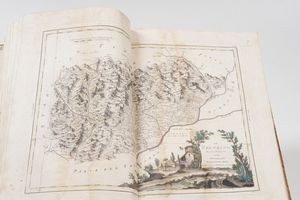 Zatta Antonio Atlante novissimo illustrato ed accresciuto sulle osservazioni e scoperte fatte dai pi celebri e pi recenti geografi...In Venezia, presso Antonio Zatta,1775 - 1785. Quattro tomi.  - Asta Libri antichi e rari, Stampe, Vedute e Mappe - Associazione Nazionale - Case d'Asta italiane